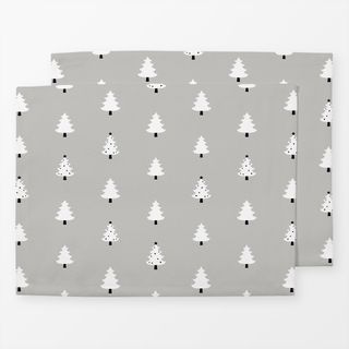 Tischset Sparkling Winter Forest stone