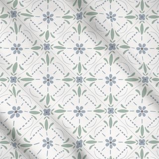 Meterware Landhaus Fliese naturals grün