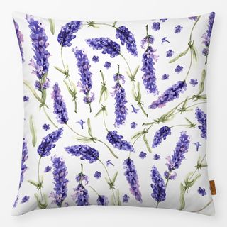 Kissen Lavendel Wildblumen Feld