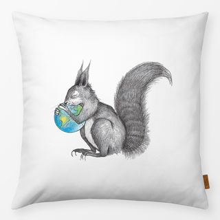 Kissen Eichhörnchen Welt
