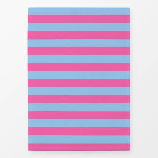 Geschirrtücher Horizontale Streifen blau&pink