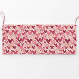 Bankauflage Transparent Love