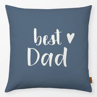 Kissen Best Dad blau