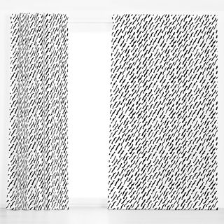 Dekovorhang Cut-Outs Wellen 1