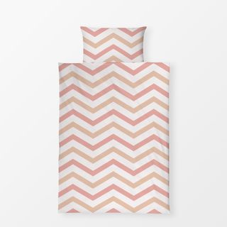 Bettwäsche Chevron pink