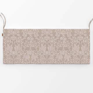 Bankauflage Morris damask florale beige