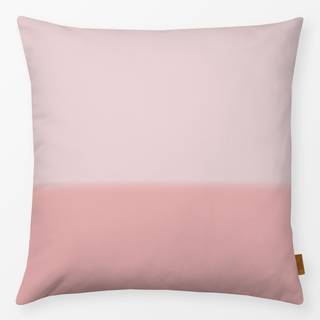 Kissen Colorblock rosa