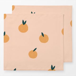 Servietten Orangen