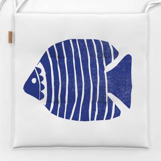 Sitzkissen Gestreifter Fisch