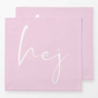 Servietten HEJ Rosa Pink