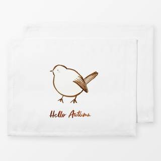 Tischset Cosy Autumn Vogel