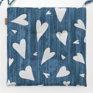Sitzkissen Blue Love 2