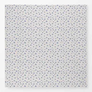 Tischdecke Muschel Spuren Blau