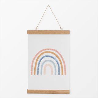 Textilposter Rainbow Regenbogen bunt