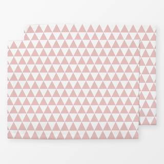 Tischset Rosa Dreiecke Muster