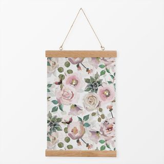 Textilposter Monet Sommer Blumen Wiese