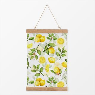 Textilposter Zitronen Limonade