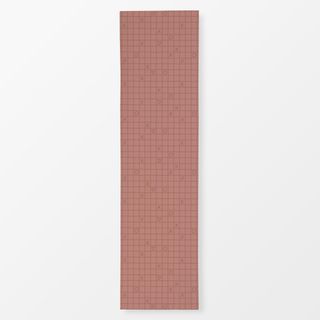Tischläufer Grid XO 2 Terracotta