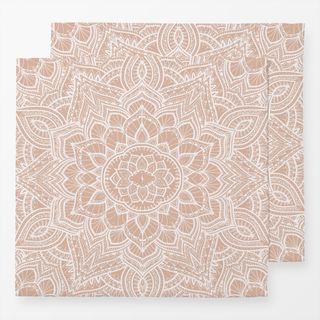 Servietten Romantic Boho Rosa Mandala