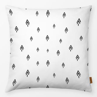 Kissen Tanne Striche white