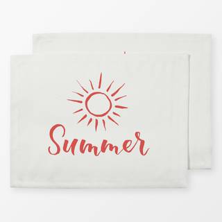 Tischset Summer coral