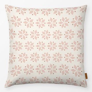 Kissen Mosaic beige rosa braun