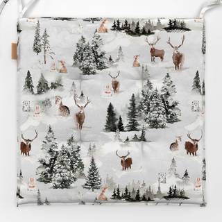 Sitzkissen Winter Wunderland