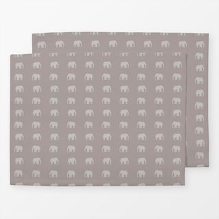 Tischset Elefant Muster
