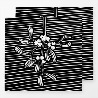 Servietten Mistletoe