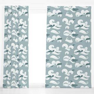 Dekovorhang Deep Waves Grey
