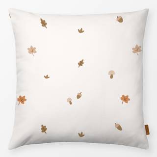 Kissen Herbstblätter und Pilze