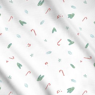 Meterware Candy Cane Love