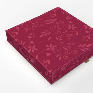 Bodenkissen Flow magenta