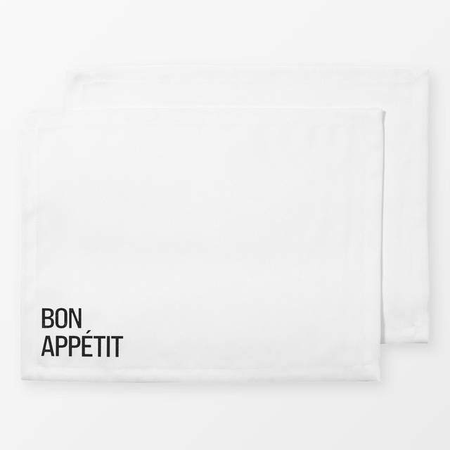Tischset Bon Appétit