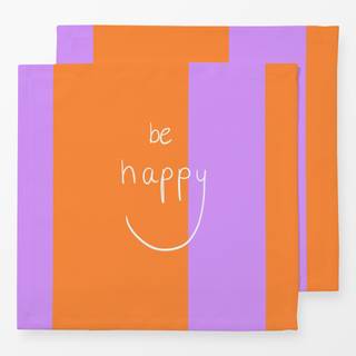 Servietten be happy bunt