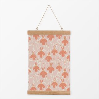 Textilposter Lobelien