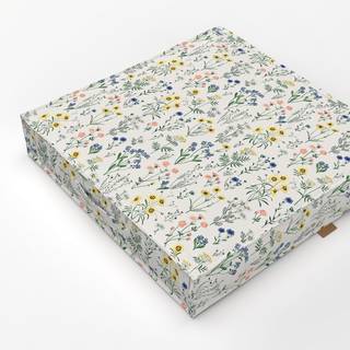 Bodenkissen Wild Flowers Offwhite