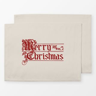Tischset Vintage Merry Christmas