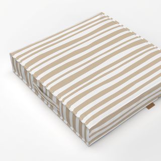 Bodenkissen Seagrass Stripes sand