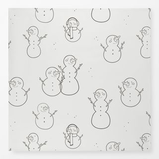 Tischdecke Snowman Pattern