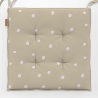 Sitzkissen Dots Beige