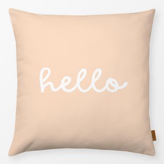 Kissen Hello Peach