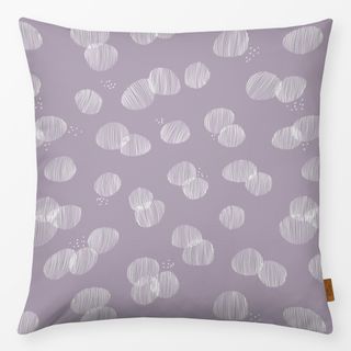 Kissen Line Art | Dots | lavender