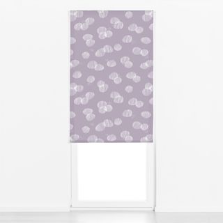 Raffrollo Line Art | Dots | lavender