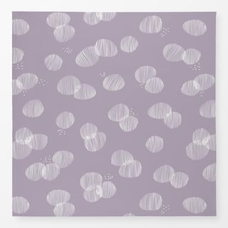 Tischdecke Line Art | Dots | lavender