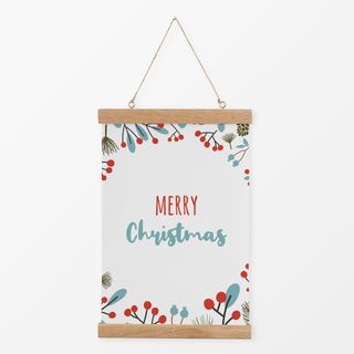 Textilposter Merry Christmas